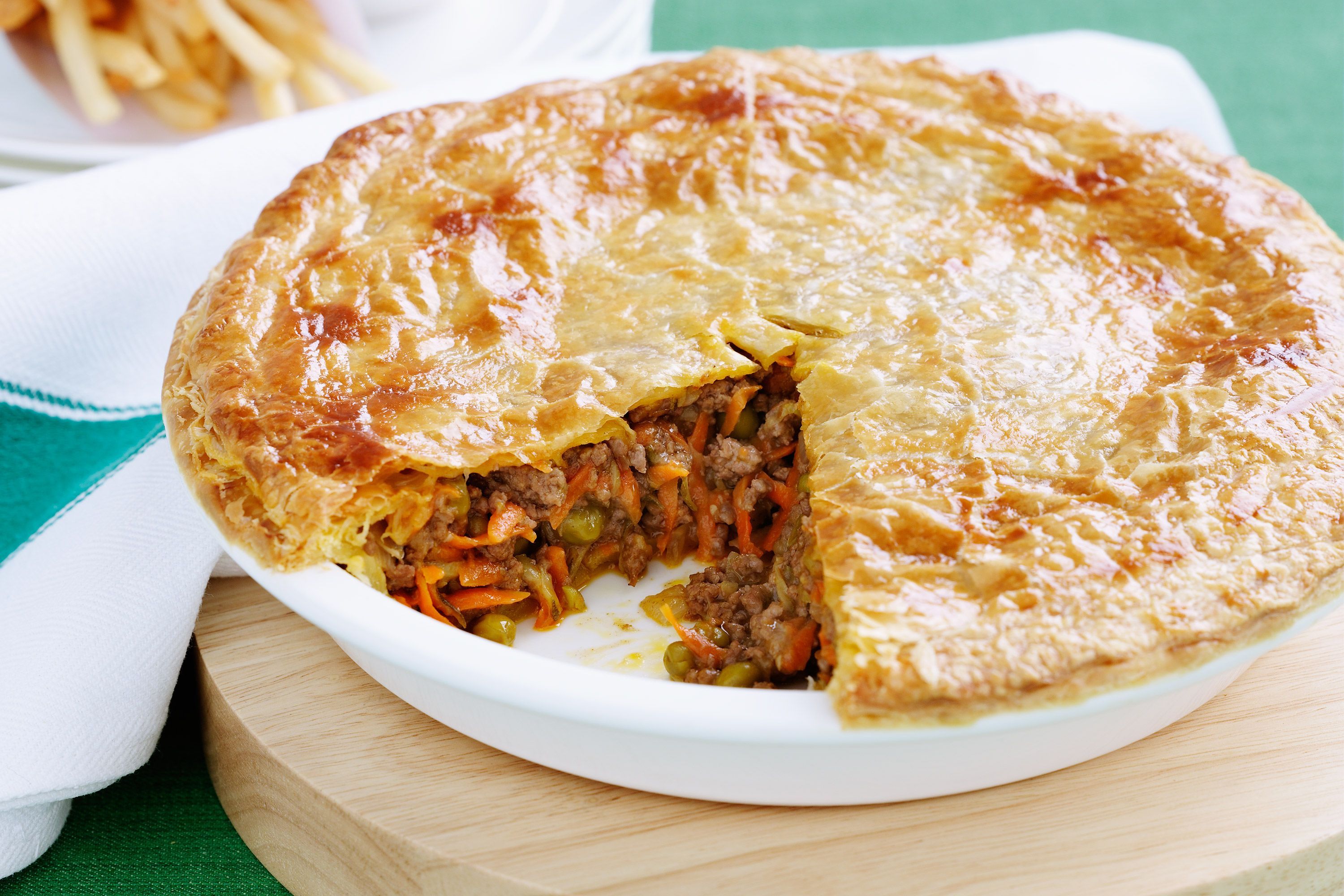 Vegetable Beef Pie
