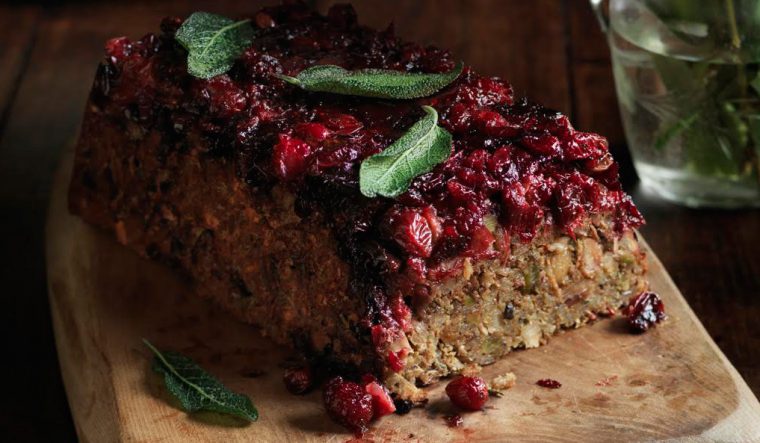 Nut Roast With Cranberries