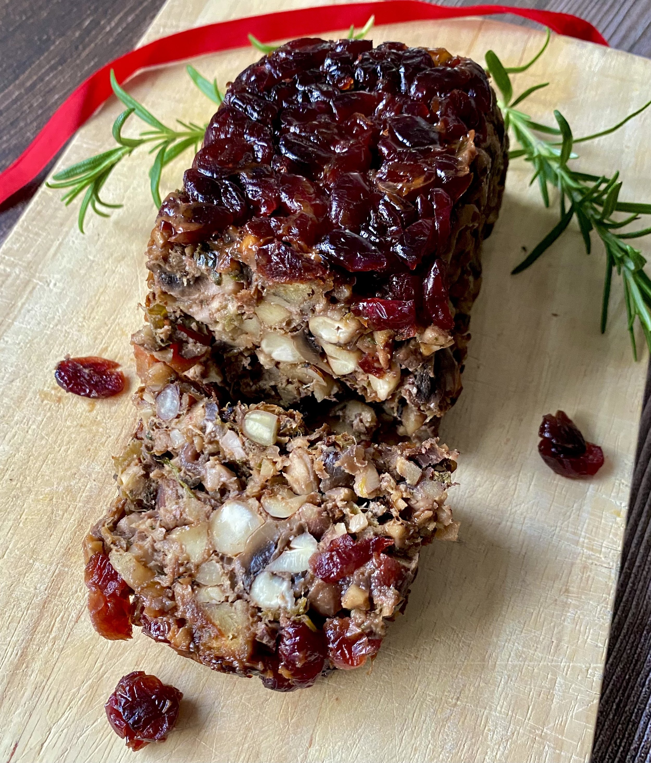 Nut Roast With Cranberries