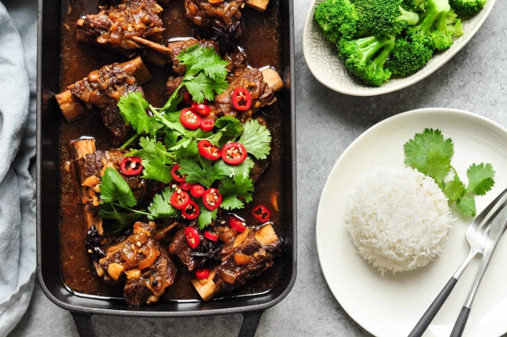 Asian Slow-Cooked Short Ribs