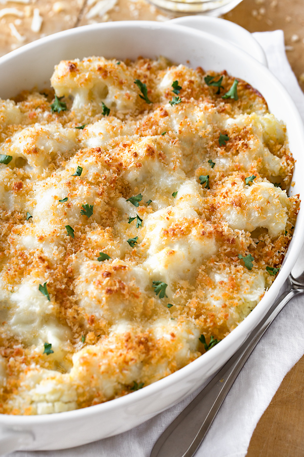 Cauliflower Parmesan Casserole