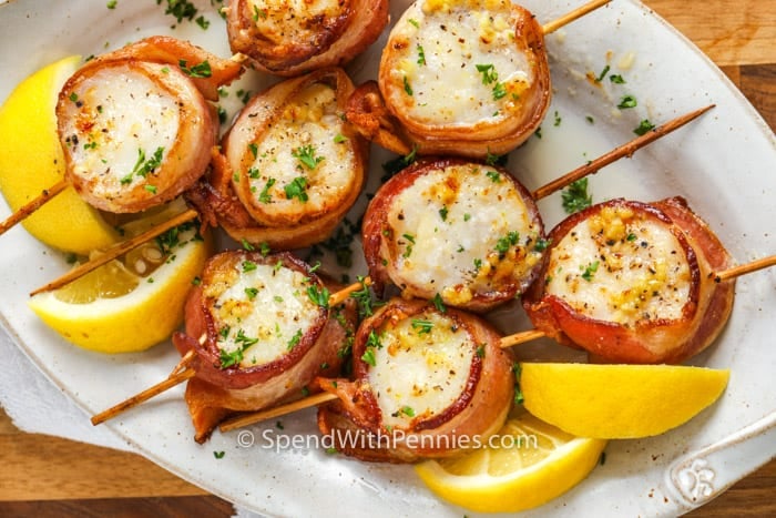 Air-Fryer Bacon-Wrapped Scallops: Perfectly Crispy and Irresistibly Delicious!