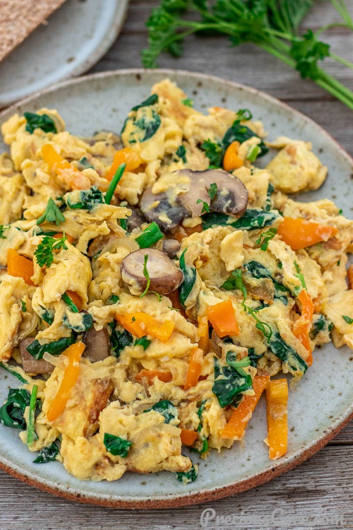 Vegetable Scrambled Egg Substitute
