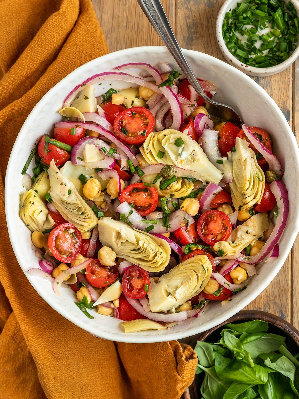 Artichoke Tomato Salad