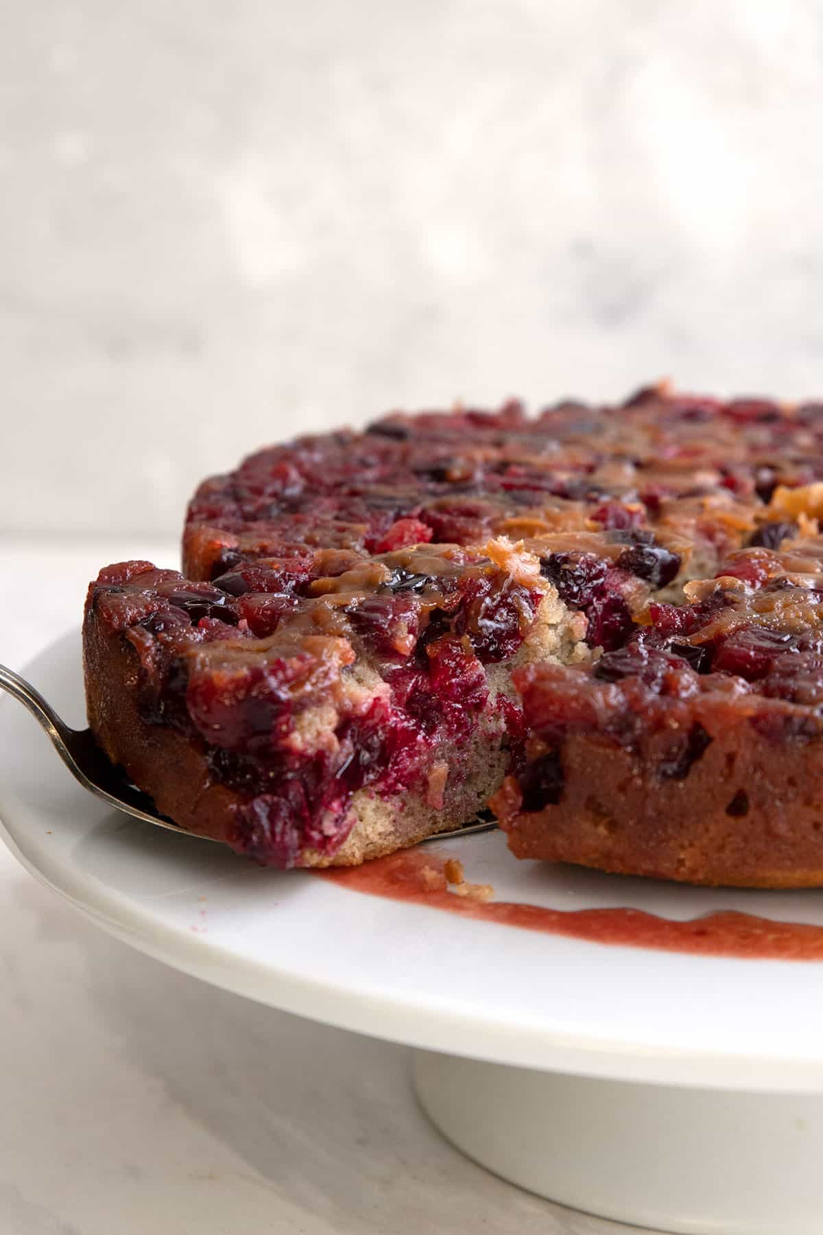 Keto Cranberry Cake
