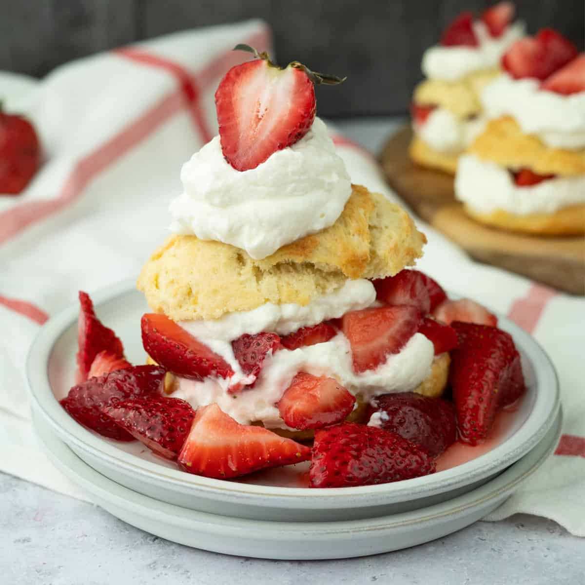 Strawberry Biscuit Shortcake