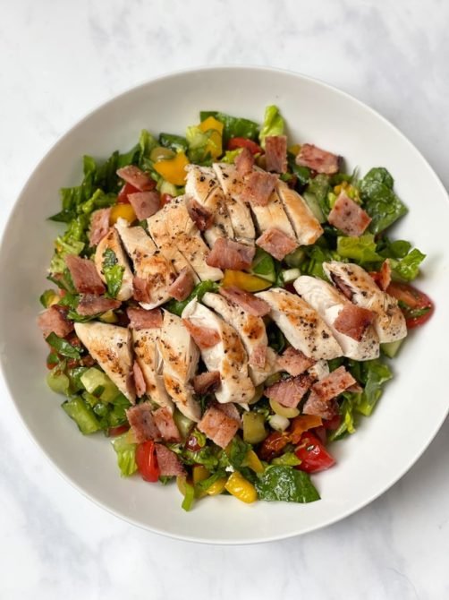 Bacon Chicken Chopped Salad