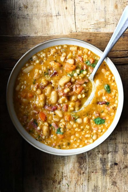 Bean Soup With Dumplings