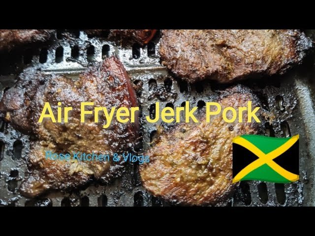 Air-Fryer Jamaican Jerk Pork Chops