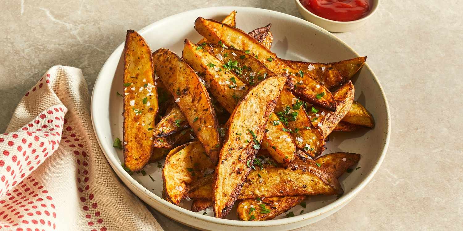 Air-Fryer Potato Wedges