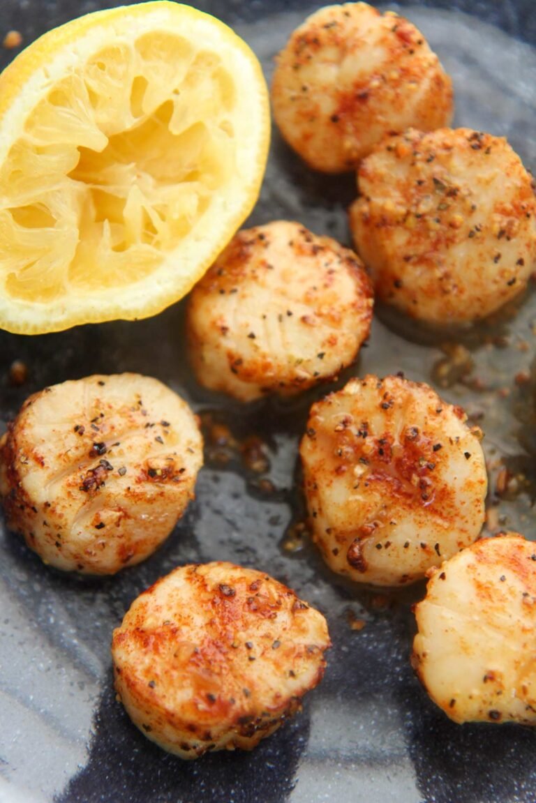 Air-Fryer Scallops