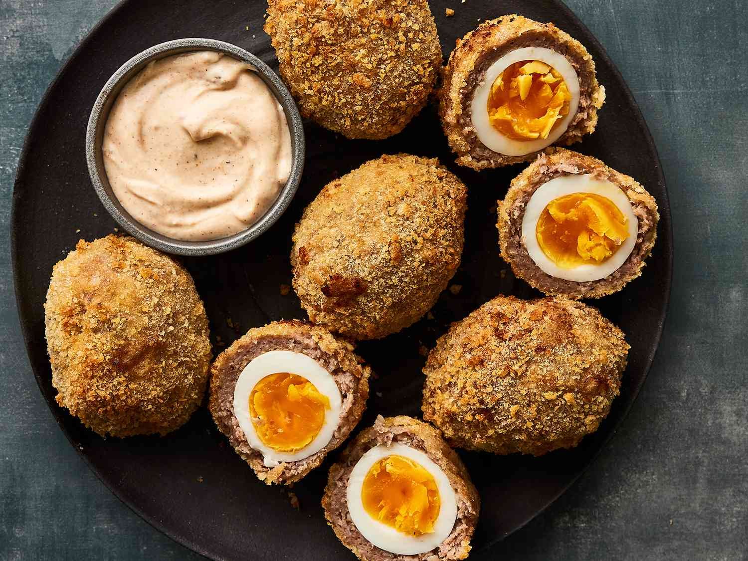 Air-Fryer Scotch Eggs