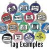 Wag-A-Tude Tags I Need A Special Diet and Medication Pet Tag for Dogs and Cats (Small)