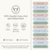 Be Well by Kelly Unflavored Grass-Fed Beef Protein Powder, 23G of Protein & Zero Carbs (1 Ingredient, 30 Servings) 9 Amino Acids + 3 BCAAs No Soy, No Dairy, Stevia-Free, No Sugar Added 1.59lb 720g