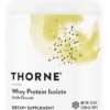 THORNE Whey Protein Isolate - 21 Grams of Easy-to-Digest Whey Protein Powder - NSF Certified for Sport - Vanilla Flavored - 29.5 Ounces - 30 Servings