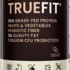 TrueFit Gut Healthy Protein Powder, Grass-Fed Whey Meal Replacement Shake with Prebiotics, Probiotics, & Organic Superfoods, Keto Friendly, Gluten Free
