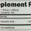 Nutricost Pure Ascorbic Acid Powder (Vitamin C) 1LB