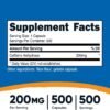 Nutricost Caffeine Pills, 200mg Per Serving (500 Caps)