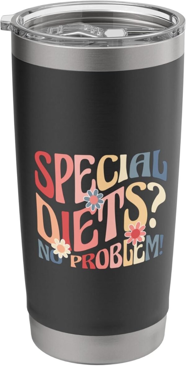 Special Diets? No Problem! School Canteen Lunch Lady Stainless Steel Insulated Tumbler