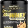 ALLMAX GOLD ALLWHEY, Chocolate Peanut Butter - 5 lb - 24 Grams of Protein Per Scoop - Gluten Free, Low Carb & Low Sugar - Approx. 71 Servings