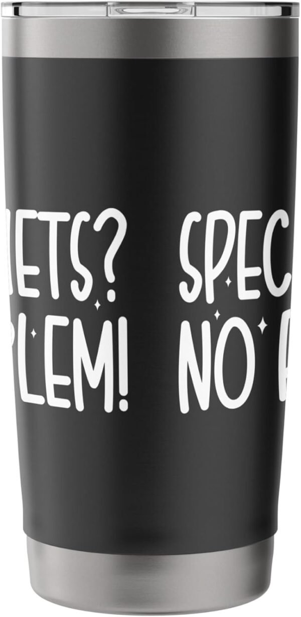 Special Diets? No Problem! School Canteen Lunch Lady Stainless Steel Insulated Tumbler