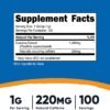 Nutricost Guarana Extract Powder 100 Grams - Natural Brazilian Herbal Caffeine/Energizer Supplement