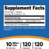 Nutricost Lactobacillus Acidophilus 10 Billion CFU, 120 Vegetarian Capsules