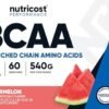 Nutricost BCAA Powder 2:1:1 (Watermelon) - 60 Servings
