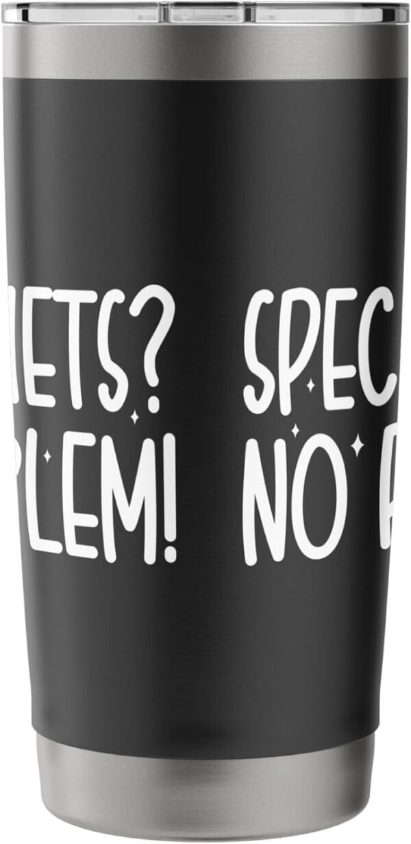 Special Diets? No Problem! School Canteen Lunch Lady Stainless Steel Insulated Tumbler