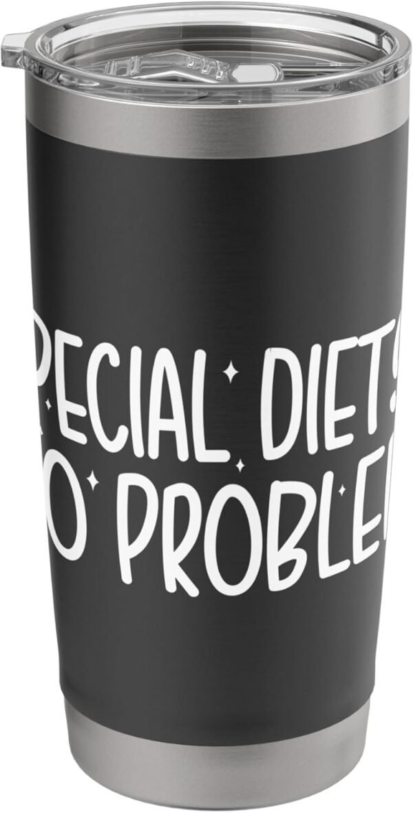 Special Diets? No Problem! School Canteen Lunch Lady Stainless Steel Insulated Tumbler