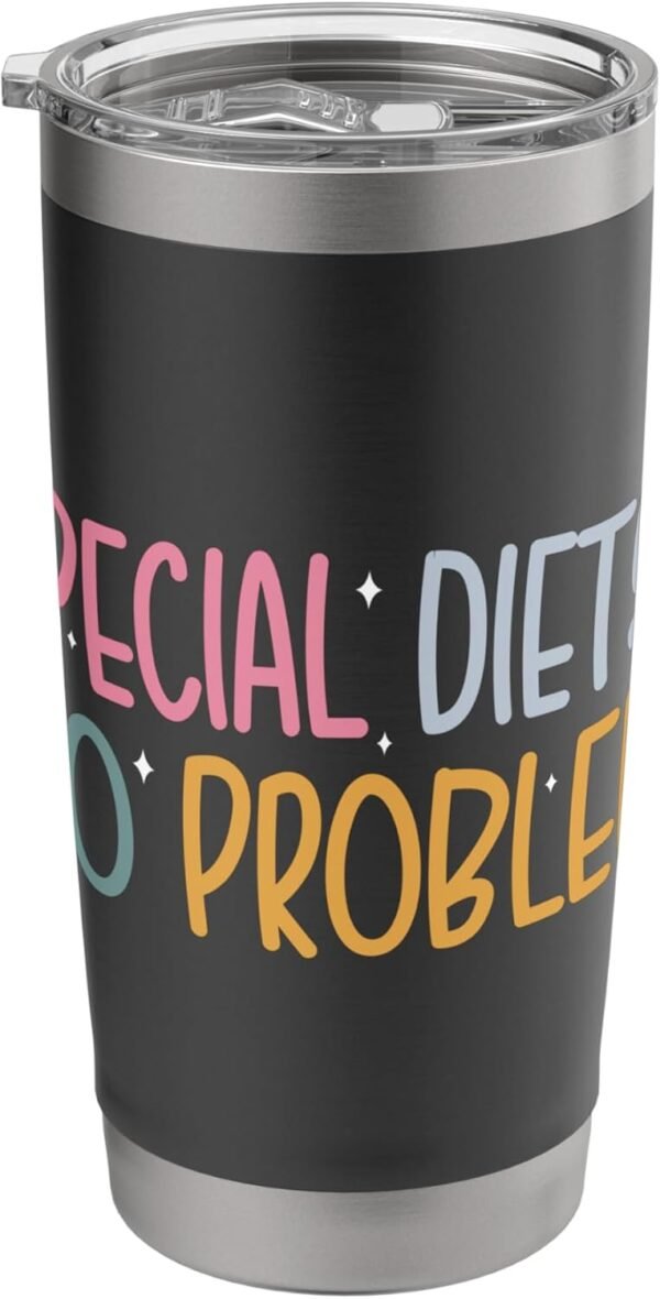 Special Diets? No Problem! School Canteen Lunch Lady Stainless Steel Insulated Tumbler