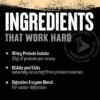Animal Whey Isolate Protein Powder - Loaded for Pre & Post Workout Muscle Builder and Recovery with Digestive Enzymes for Men & Women - 25g Protein, Great Taste, Low Sugar - Cookies & Cream 2 lbs