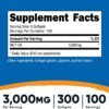 Nutricost MCT Oil Softgels 1000mg, 300 SFG (3,000mg Serv) - Great for Keto, Ketosis, and Ketogenic Diets