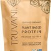 Truvani Vegan Pea Protein Powder | Peanut Butter | 20g Organic Plant Based Protein | 20 Servings | Keto | Gluten & Dairy Free | Low Carb | No Added Sugar