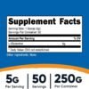 Nutricost L-Glutamine Powder 250 Grams
