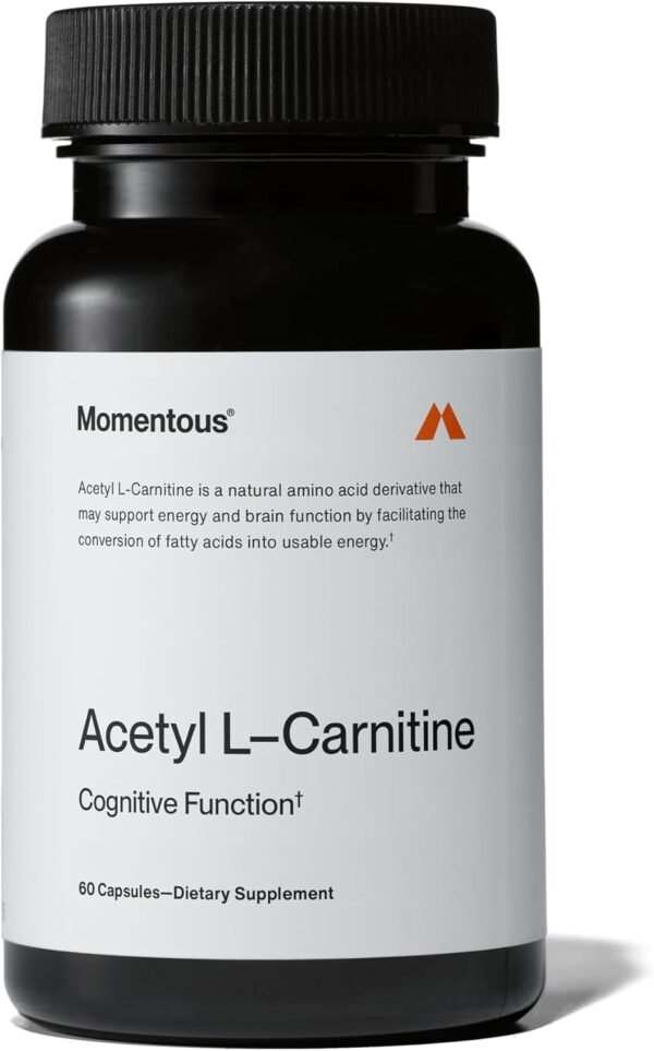 Momentous Acetyl-Carnitine, 60 Servings