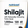 Nutricost Shilajit Capsules (1,000 mg Per Serving) (120 Capsules) - Shilajit Extract with Naturally Occuring Fulvic Acid, 60 Servings, Gluten Free, Non-GMO, Vegan Friendly Dietary Supplement