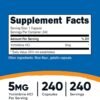 Nutricost Yohimbine HCl 5mg, 240 Capsules Extra Strength - Gluten Free, Non-GMO