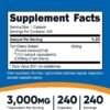 Nutricost Tart Cherry Extract 3000mg Equivalent (from 300mg of 10:1 Extract), 240 Vegetarian Capsules - Gluten Free, Non-GMO