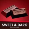 Special Dark Miniatures Zero Sugar - 2 Pounds Approx 100 Pieces - Individually Wrapped Dark Chocolate Bars Sugar Free Candy