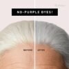 Just Nutritive Gray Hair Shampoo | Gray Hair Treatment | Just Natural Hair Care | Natural Shampoo 16 Oz