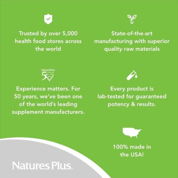 NaturesPlus SPIRU-TEIN, Vanilla - 2.12 lbs - Spirulina Protein Powder - Vitamins & Minerals for Energy - Vegetarian, Gluten Free - 32 Servings