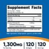 Nutricost Evening Primrose Oil 1,300mg, 120 Softgels - Cold Pressed, Non-GMO, Gluten Free, 120 Servings