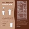 FlavCity Protein Powder Smoothie, Chocolate - 100% Grass-Fed Whey Protein Smoothie with Collagen (25g of Protein) - Gluten Free & No Added Sugars (40.42 oz)