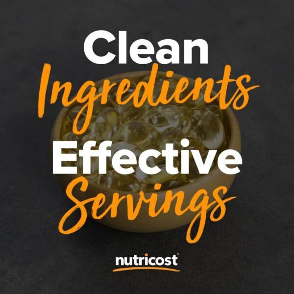 Nutricost Vitamin E 400 IU, 240 Softgel Capsules - Gluten Free, Non-GMO