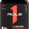 Rule One Proteins R1 Protein - 25g Fast-Acting, Super-Pure 100% Isolate and Hydrolysate Protein Powder with 6g BCAAs (5 Pounds*, Chocolate Fudge)
