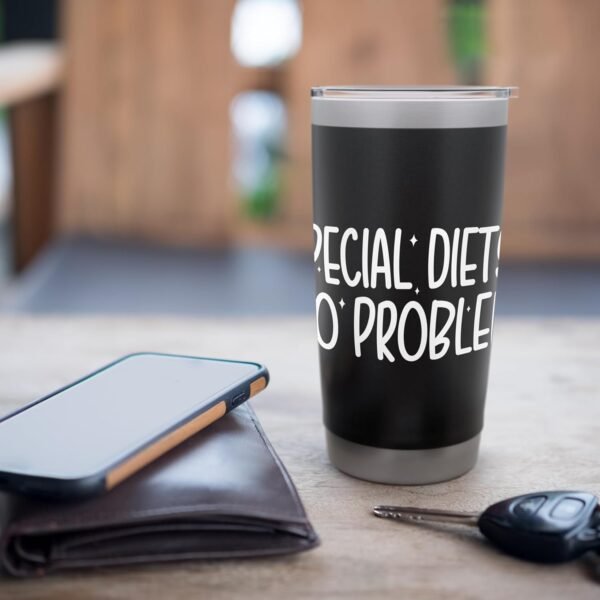 Special Diets? No Problem! School Canteen Lunch Lady Stainless Steel Insulated Tumbler