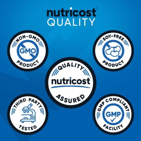 Nutricost Mass Gainer Cookies N Cream Flavor, 6.9 LBS, 50 Grams of Protein Per Serving - Non-GMO