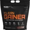 Rivalus Clean Gainer - Chocolate Fudge 10 Pound - Delicious Lean Mass Gainer with Premium Dairy Proteins, Complex Carbohydrates, and Quality Lipids, No Banned Substances, Made in USA