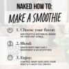 Naked Vanilla Whey Protein 1Lb, Only 3 Ingredients, All Natural Grass Fed Whey Protein Powder + Vanilla + Coconut Sugar- GMO-Free, Soy Free, Gluten Free. Aid Muscle Growth, 12 Servings